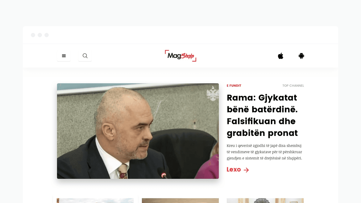 MagShqip - News Aggregator