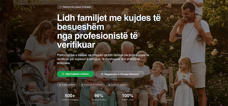 Sinena - Care Services Marketplace